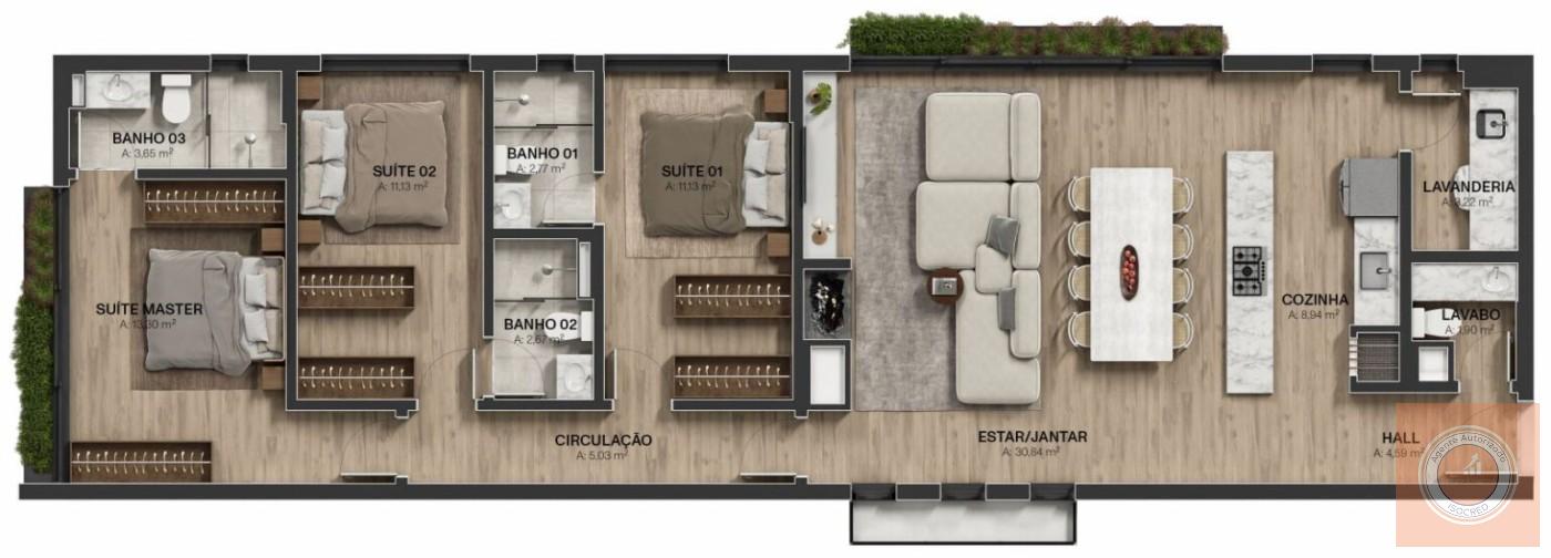 Apartamento, 3 quartos, 93 m² - Foto 14