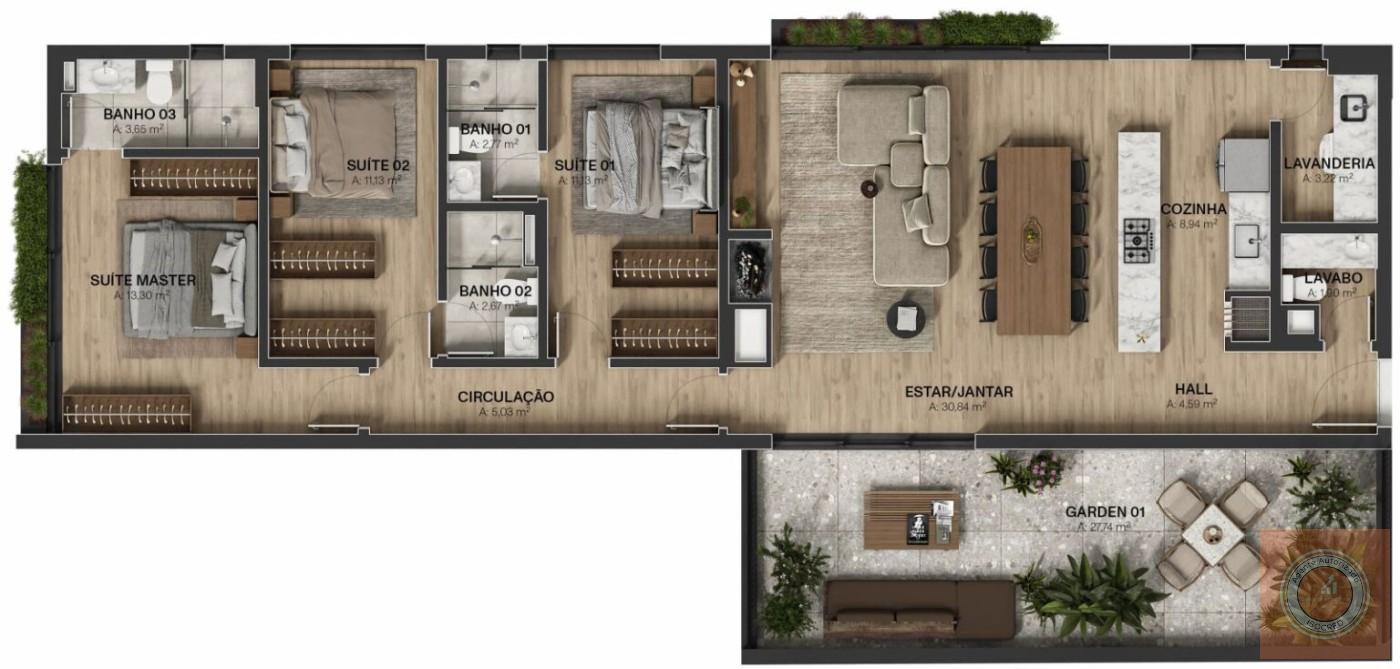 Apartamento, 3 quartos, 93 m² - Foto 16